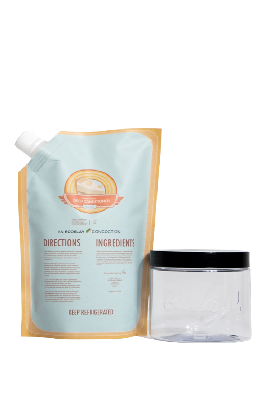 Banana Cream Deep Conditioner ecoslay