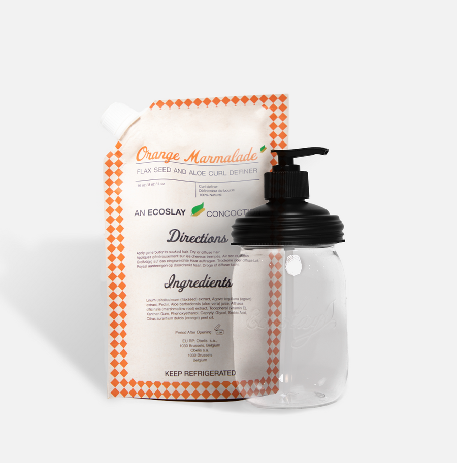 Orange Marmalade Flaxseed and Aloe Curl Definer