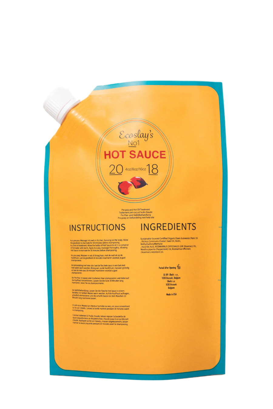 Hot Sauce Prepoo/ Hot oil treatment ecoslay